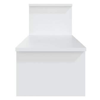 Tv-meubel 180x30x43 cm bewerkt hout wit 6