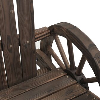 Schommelstoelen 2 st Adirondack massief vurenhout 8