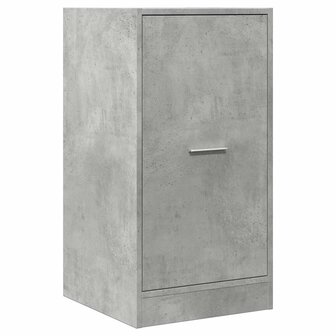Apothekerskast 40x41x77,5 cm bewerkt hout betongrijs 3