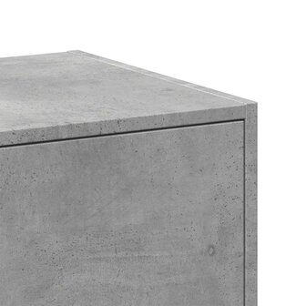 Apothekerskast 40x41x77,5 cm bewerkt hout betongrijs 8