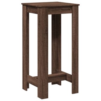 Bartafel 51x50x103,5 cm bewerkt hout bruin eikenkleurig 2