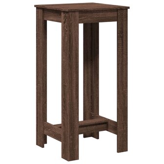 Bartafel 51x50x103,5 cm bewerkt hout bruin eikenkleurig 6