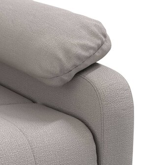 Massagestoel stof taupe 8