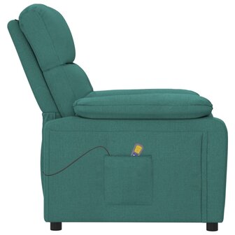 Massagestoel stof donkergroen 4