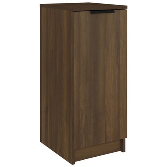Schoenenkast 30x35x70 cm bewerkt hout bruin eikenkleur 2