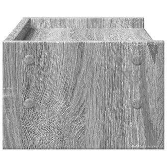 Monitorstandaard 42x24x16 cm bewerkt hout grijs sonoma eiken 5