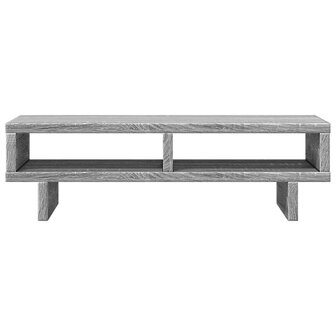 Monitorstandaard 50x27x15 cm bewerkt hout grijs sonoma eiken 4