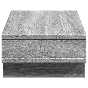 Monitorstandaard 50x27x15 cm bewerkt hout grijs sonoma eiken 5