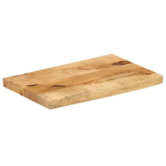 Tafelblad met natuurlijke rand 50x20x2,5 cm massief mangohout 2