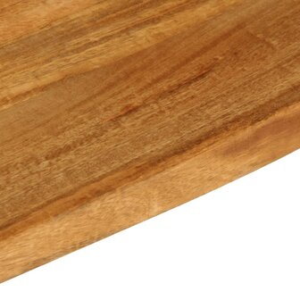 Tafelblad met natuurlijke rand 40x20x3,8 cm massief mangohout 7