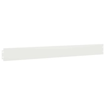 Gazonranden 10 st 10x103 cm koudgewalst staal wit 4