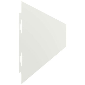 Gazonranden 10 st 10x103 cm koudgewalst staal wit 5