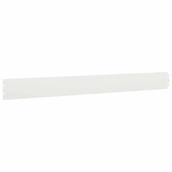 Gazonranden 10 st 10x103 cm koudgewalst staal wit 6
