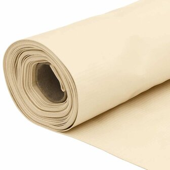 Balkonscherm 400x75 cm PVC cr&egrave;mekleurig 5