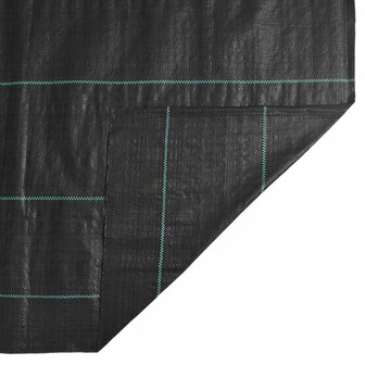 Worteldoek 1x10 m polypropeen zwart 7