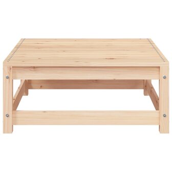 Tuinvoetenbank 70x70x30 cm massief grenenhout 4