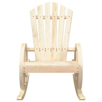 Schommelstoelen 2 st Adirondack massief vurenhout 5