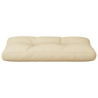 Palletkussen 70x40x12 cm stof beige 5