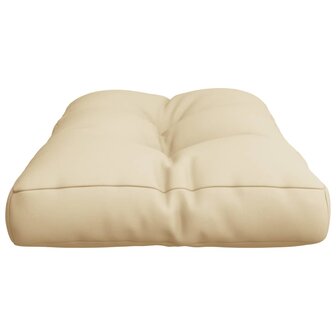 Palletkussen 70x40x12 cm stof beige 6