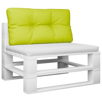 Palletkussen 70x40x12 cm stof heldergroen 3