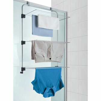 Metaltex Hangdroogrek Gale 11 m zilverkleurig 1