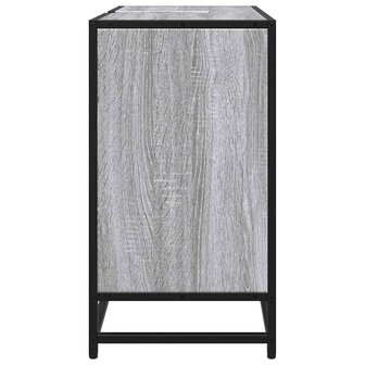 Wastafelkast 65x33x60 cm bewerkt hout grijs sonoma eikenkleurig 6