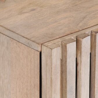 Badkamerwandkast 38x34x48 cm massief mangohout 7