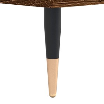 Badkamerkast 58x33x60 cm bewerkt hout bruin eikenkleur 9