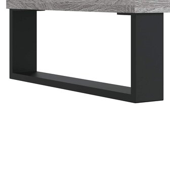 Badkamerkast 58x33x60 cm bewerkt hout grijs sonoma eikenkleurig 9