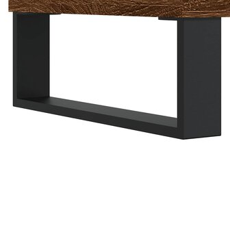 Badkamerkast 58x33x60 cm bewerkt hout bruin eikenkleur 9