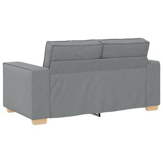 2-zitsbank Lichtgrijs 120 cm Stof 6