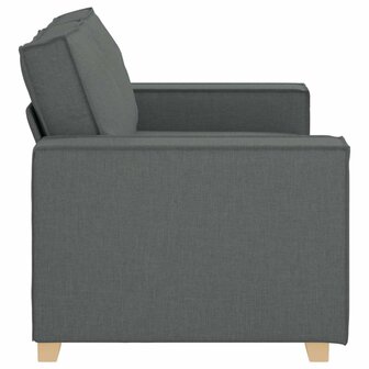 2-zitsbank Donkergrijs 120 cm Stof 5