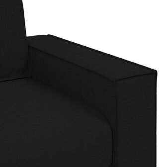 2-zitsbank Zwart 120 cm Stof 7