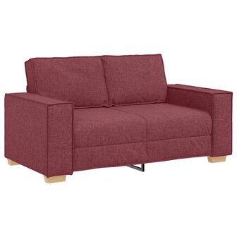 2-zitsbank Wijnrood 120 cm Stof 2