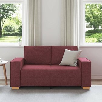 2-zitsbank Wijnrood 120 cm Stof 3