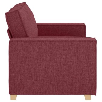 2-zitsbank Wijnrood 120 cm Stof 5