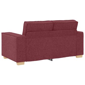 2-zitsbank Wijnrood 120 cm Stof 6