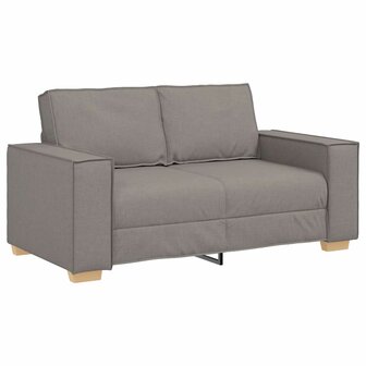 2-zitsbank Taupe 120 cm Stof 2