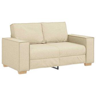 2-zitsbank Cr&egrave;me 120 cm Stof 2