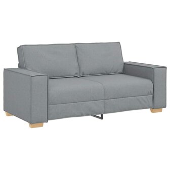2-zitsbank Lichtgrijs 140 cm Stof 2