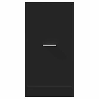 Apothekerskast 40x41x77,5 cm bewerkt hout zwart 5