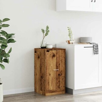 Apothekerskast 40x41x77,5 cm bewerkt hout oud houtkleurig 4