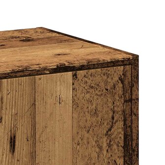 Apothekerskast 40x41x77,5 cm bewerkt hout oud houtkleurig 8