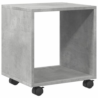 Rolkast 37x33x42,5 cm bewerkt hout betongrijs 2