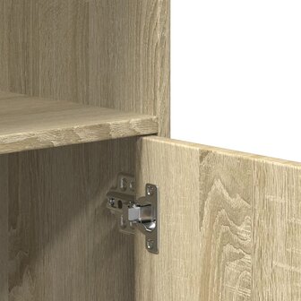 Rolkast 55x40x91 cm bewerkt hout sonoma eikenkleurig 8