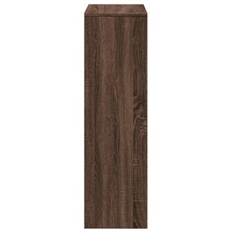 Kamerscherm / boekenkast 3-laags 99x29x99 cm hout bruin eiken 6