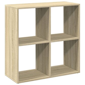 Kamerscherm / boekenkast 69,5x29x69,5 cm hout sonoma eikenkleur 7