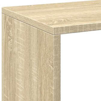 Kamerscherm / boekenkast 69,5x29x69,5 cm hout sonoma eikenkleur 9