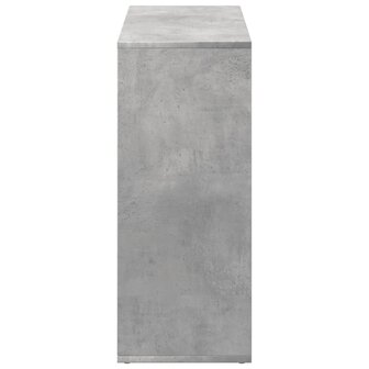 Kamerscherm / boekenkast 69,5x29x69,5 cm hout betongrijs 6