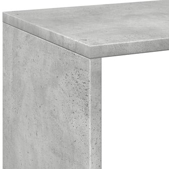 Kamerscherm / boekenkast 69,5x29x69,5 cm hout betongrijs 9